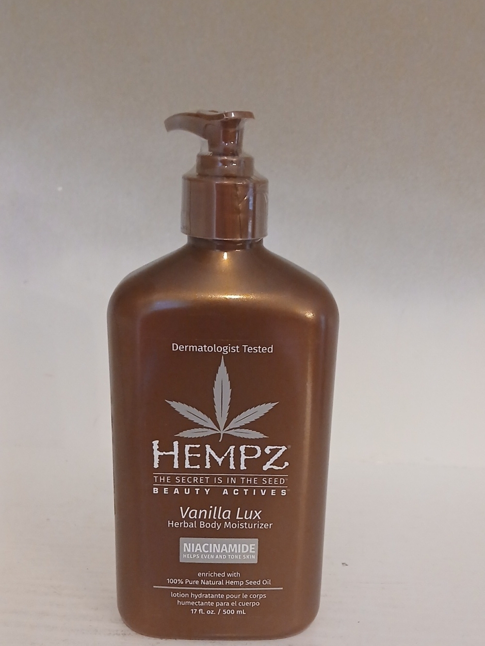 Hempz Vanilla Lux Herbal Body Moisturizer